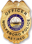 G132 Eagle Police Badge