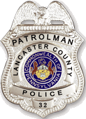 G175 Eagle Police Badge