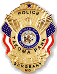 G477 Eagle Police Badge
