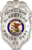 G62B Eagle Police Badge